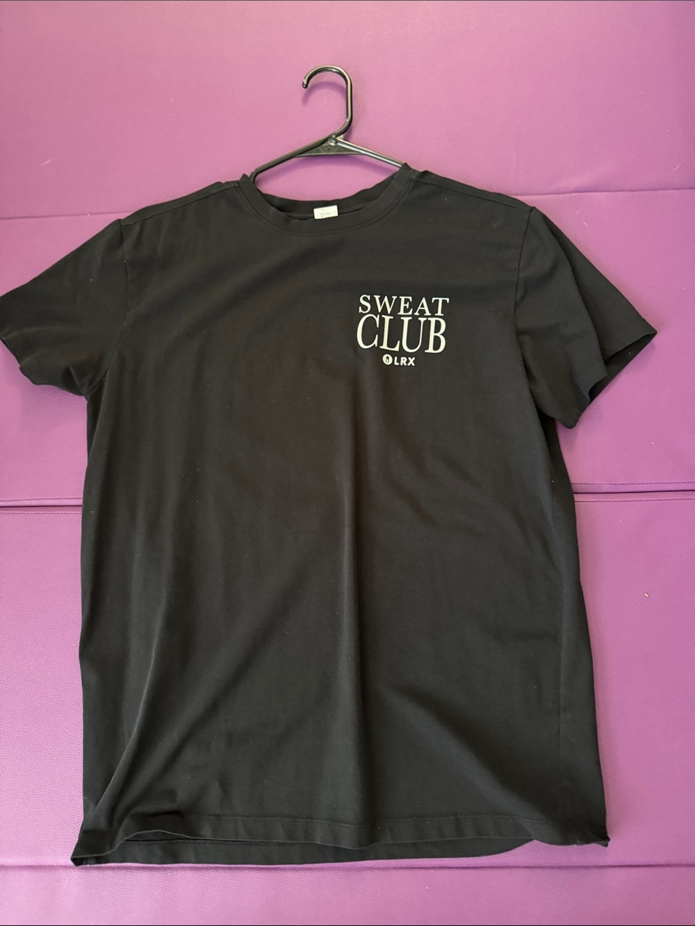 Sweat Club Short Sleeve Tee - Black